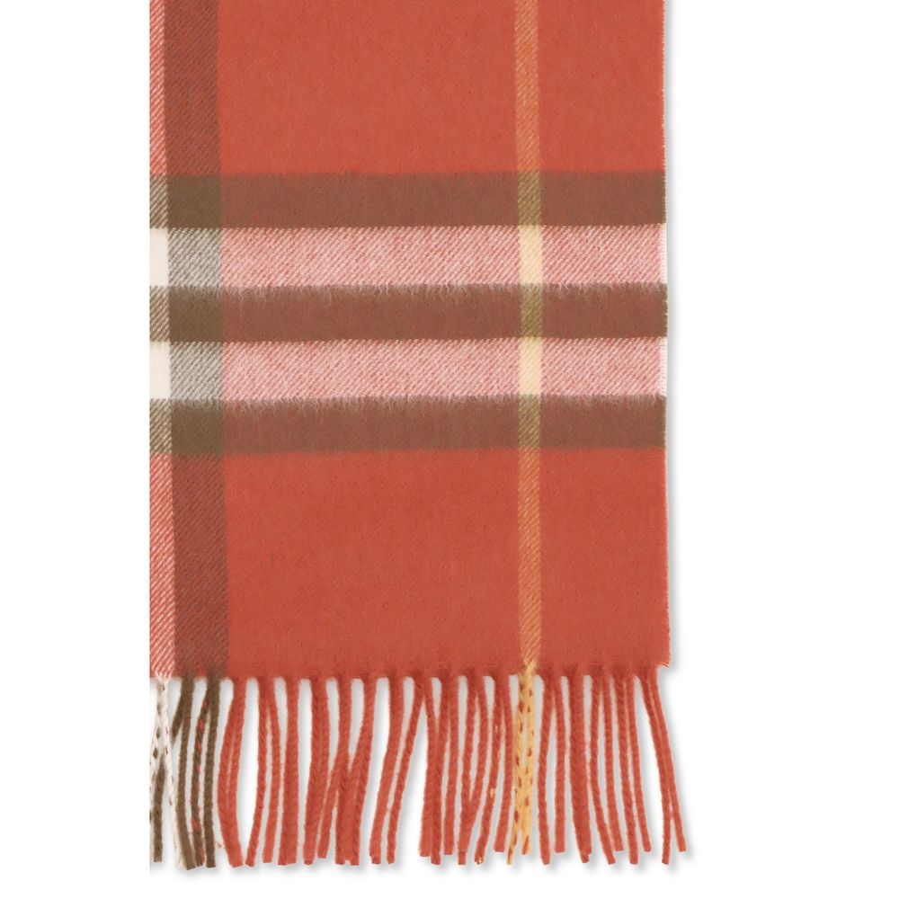Burberry Red Cashmere Scarf