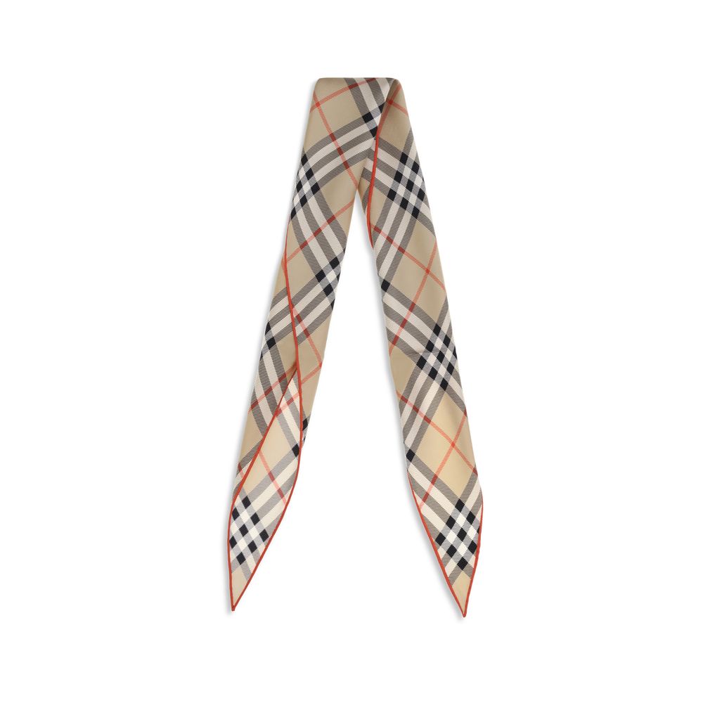 Burberry Beige Silk Scarf | Regal Royce