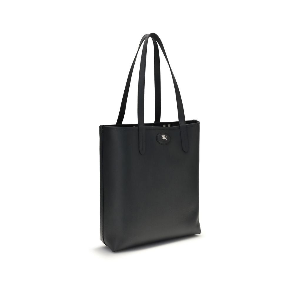 Burberry Black Calf Leather Bos Taurus Shoulder Bag | Regal Royce