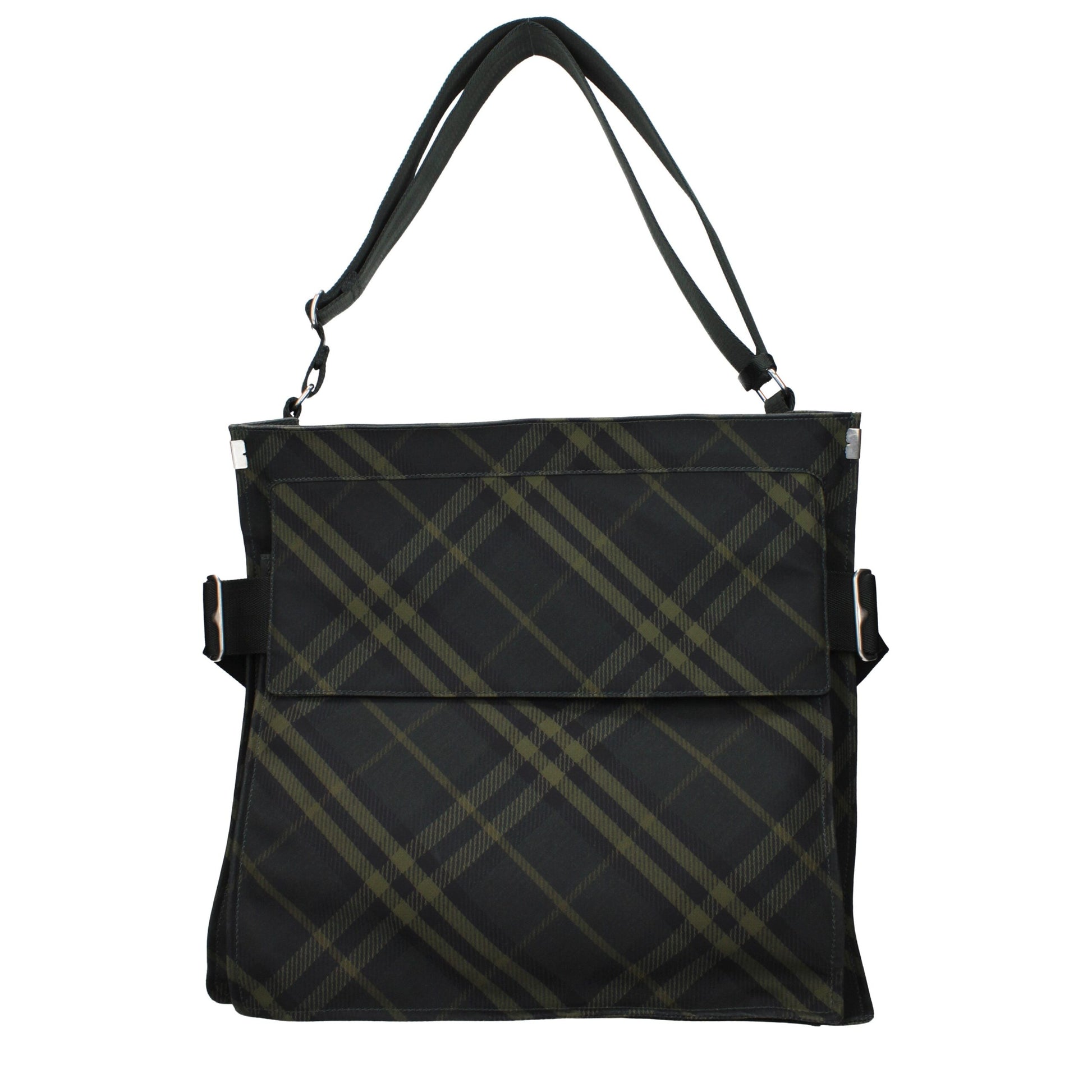 Burberry Green Fabric Crossbody Bag | Regal Royce