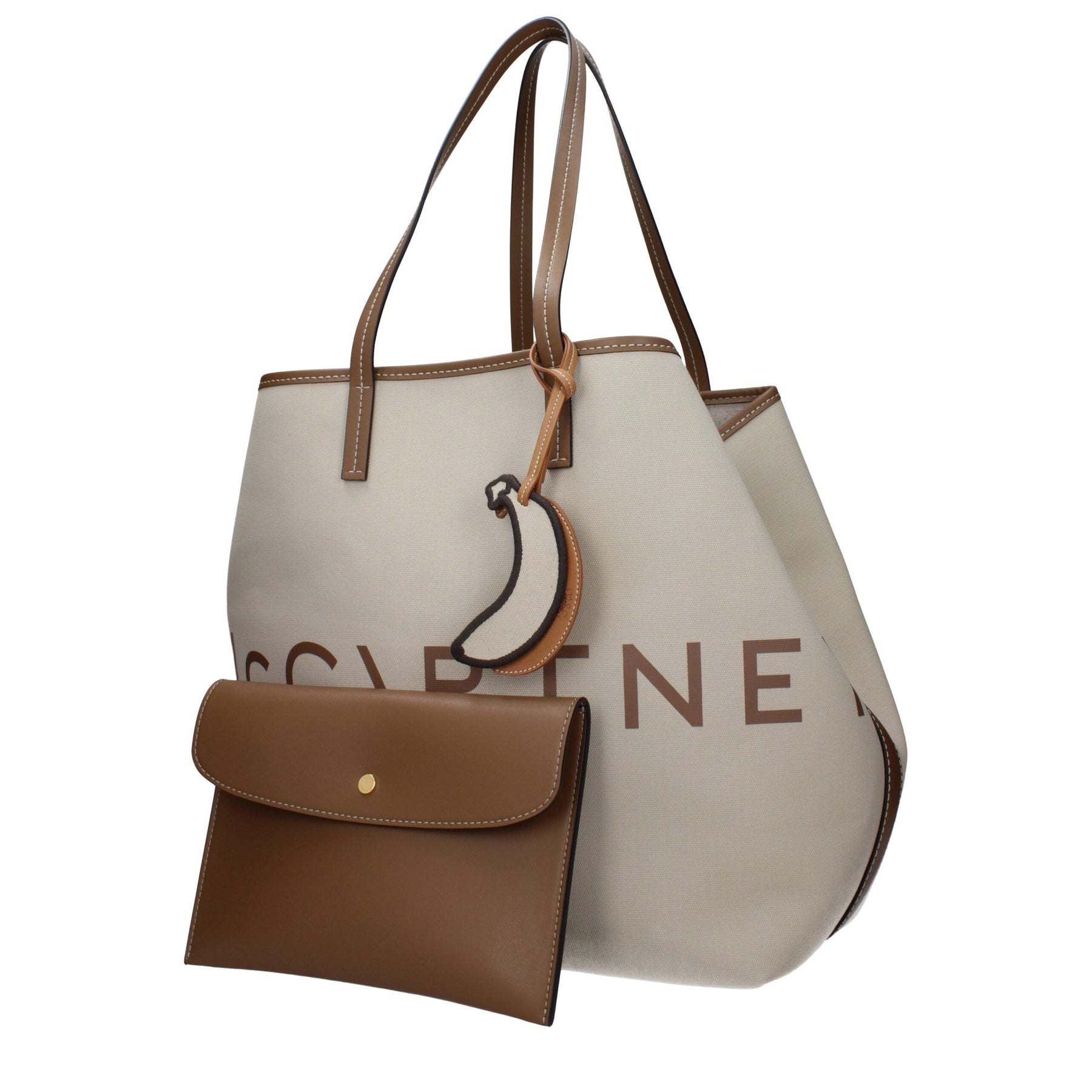 Stella McCartney Beige Fabric Shoulder Bag | Regal Royce