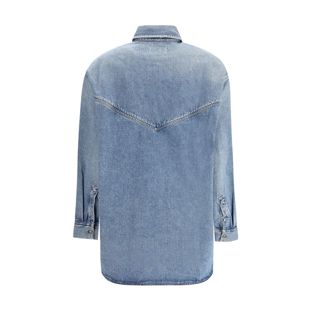 Agolde Blue Denim Shirt | Regal Royce