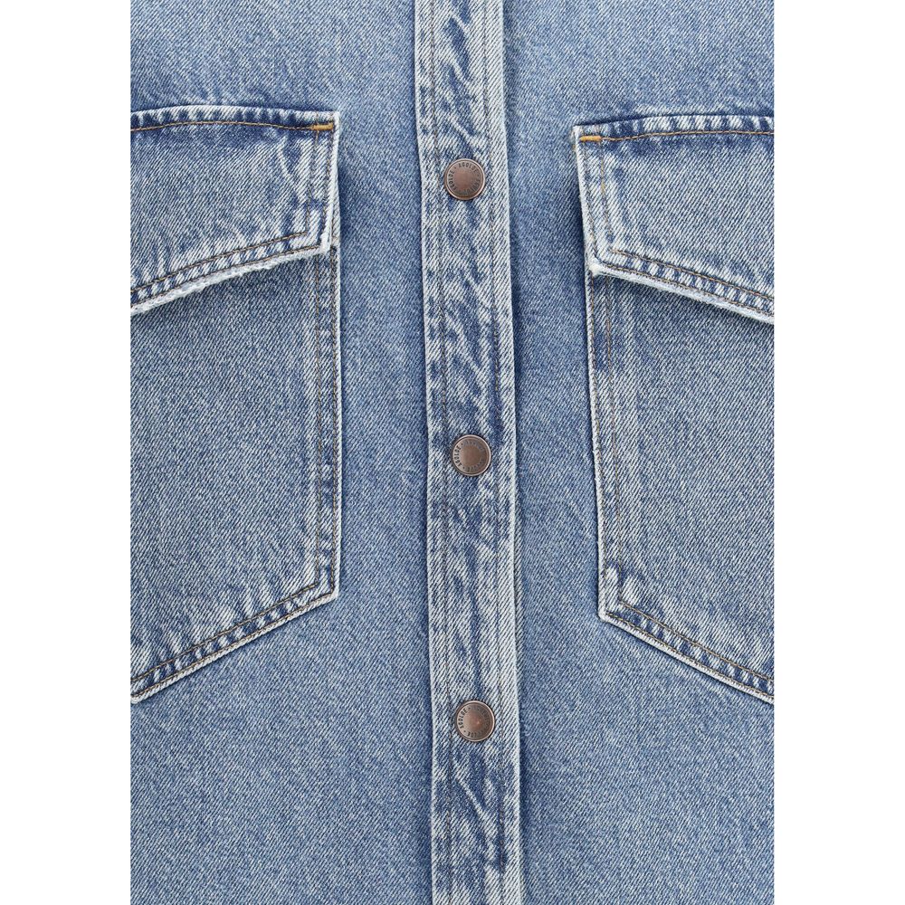 Agolde Blue Denim Shirt | Regal Royce