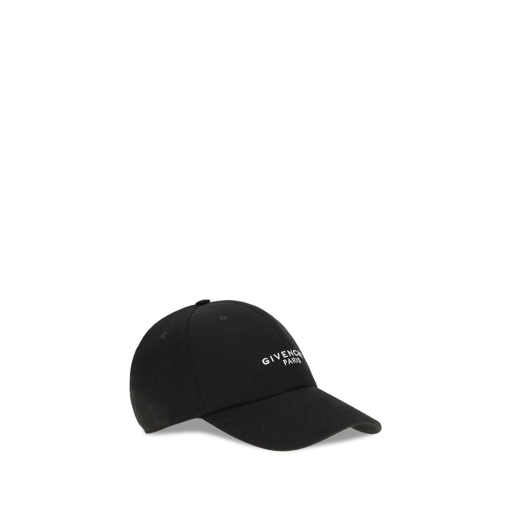 Givenchy Black Cotton Cap (Baseball Hat) | Regal Royce