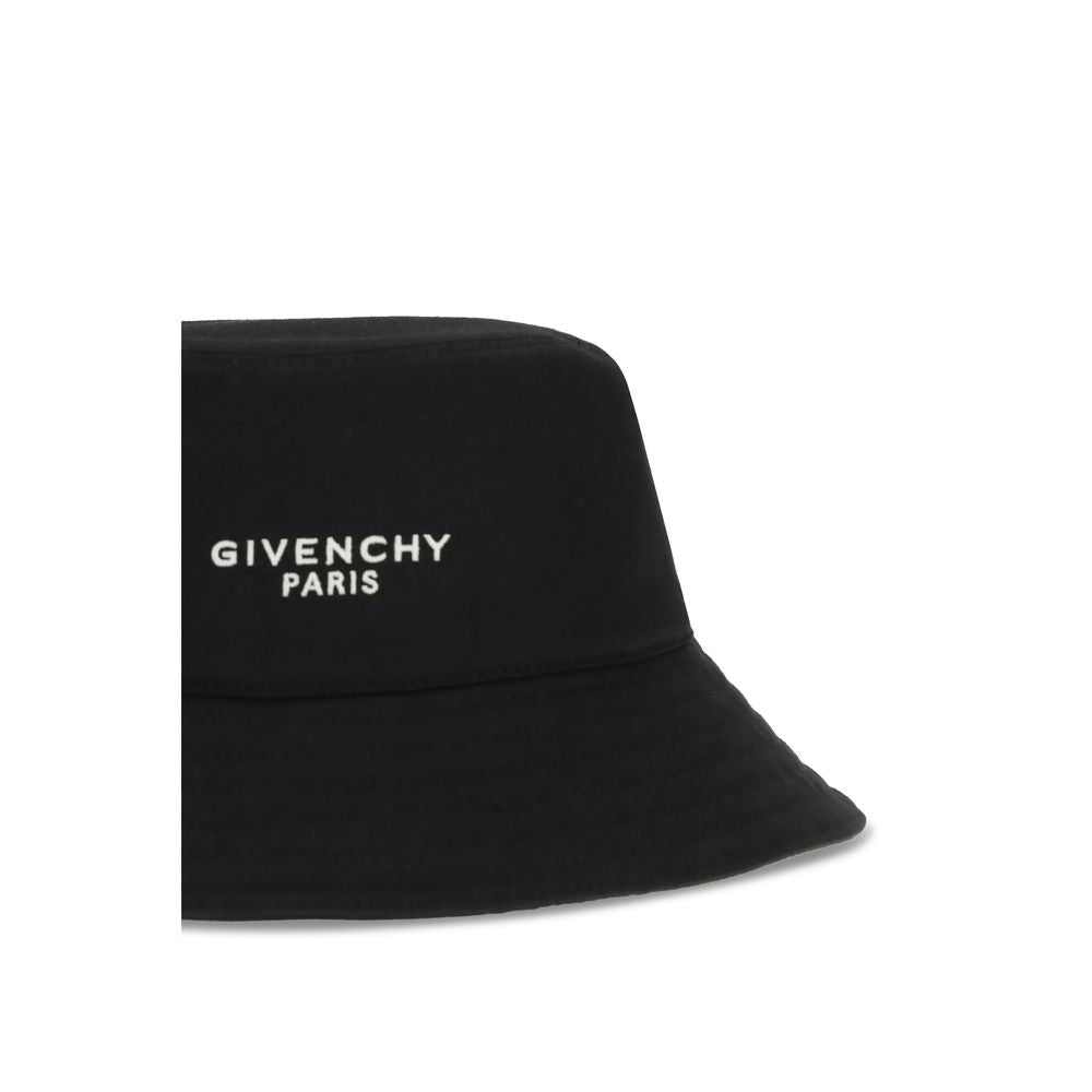 Givenchy Black Cotton Bucket Hat | Regal Royce