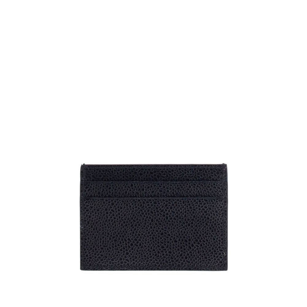 Thom Browne Black Calf Leather Bos Taurus Wallet | Regal Royce