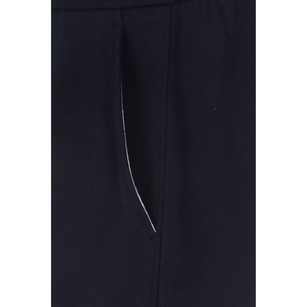 Thom Browne Blue Cotton Joggers (Workout Pants) | Regal Royce
