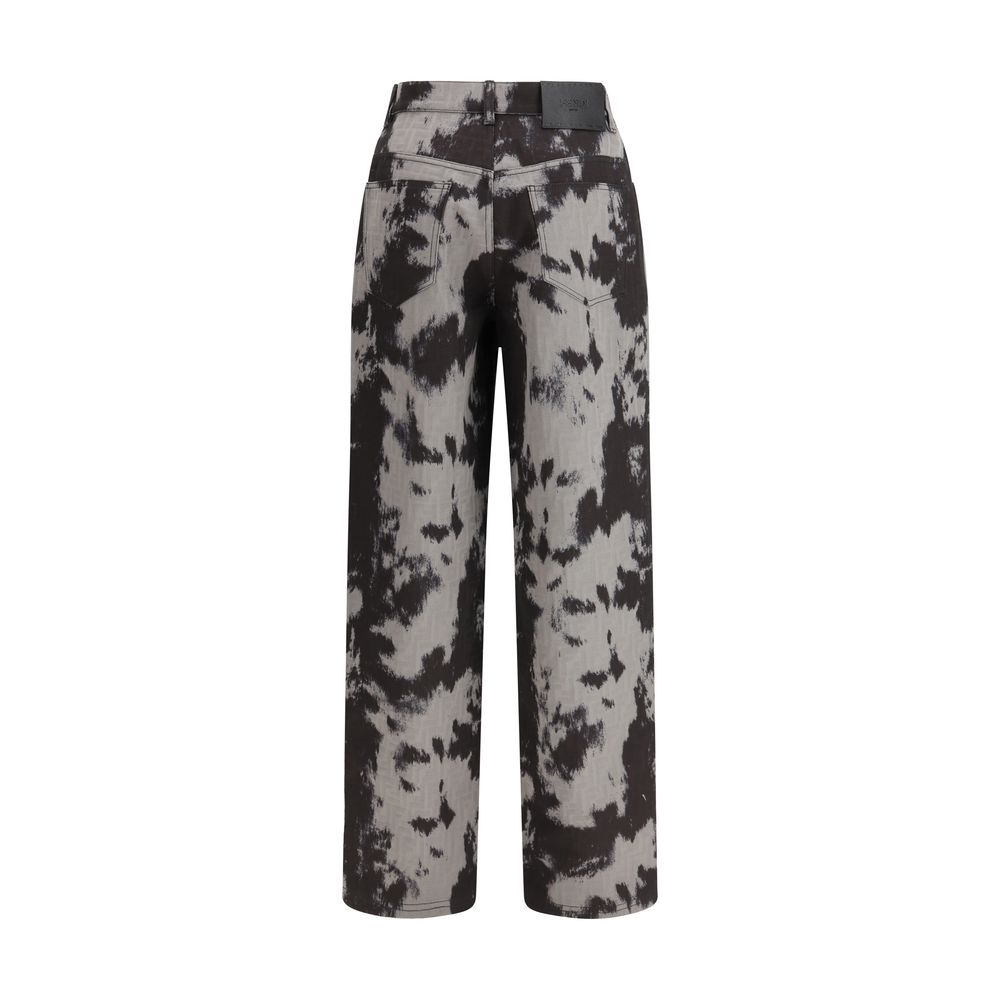 Fendi Black Cotton Straight-Leg Jeans | Regal Royce