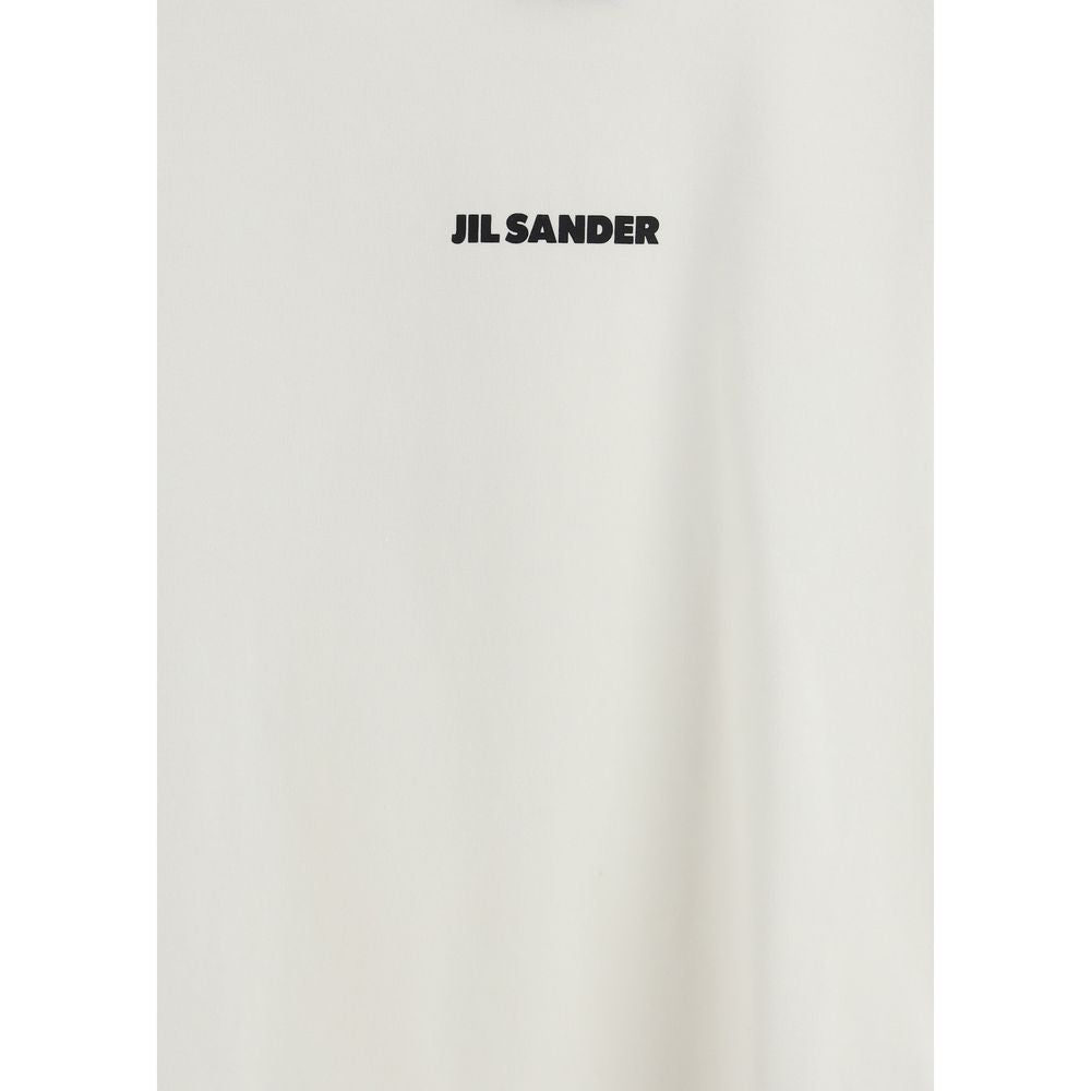 Jil Sander Cream Cotton T-Shirt | Regal Royce