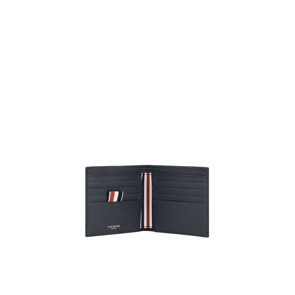 Thom Browne Blue Calf Leather Bos Taurus Wallet | Regal Royce