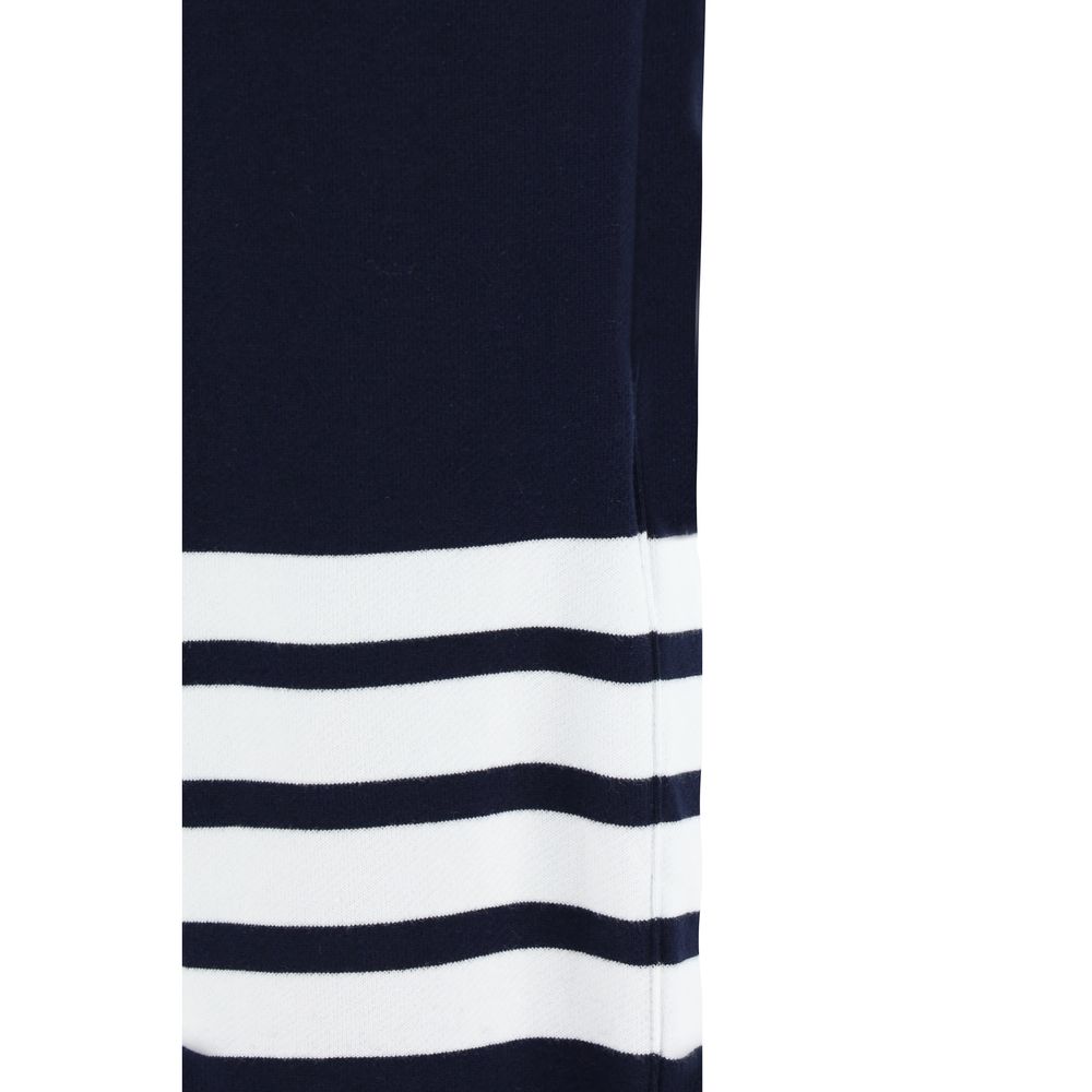 Thom Browne Blue Cotton Casual Pants | Regal Royce