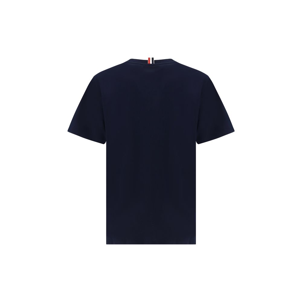 Thom Browne Blue Cotton T-Shirt | Regal Royce