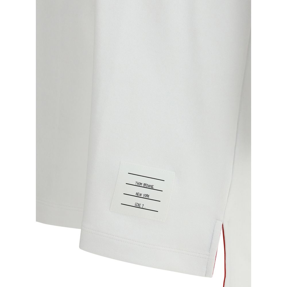 Thom Browne White Cotton T-Shirt