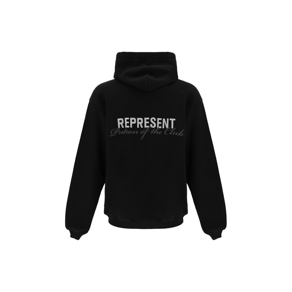 Represent Black Cotton Sweatshirt | Regal Royce