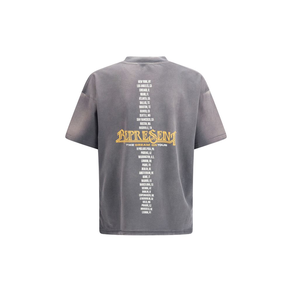 Represent Gray Cotton T-Shirt | Regal Royce
