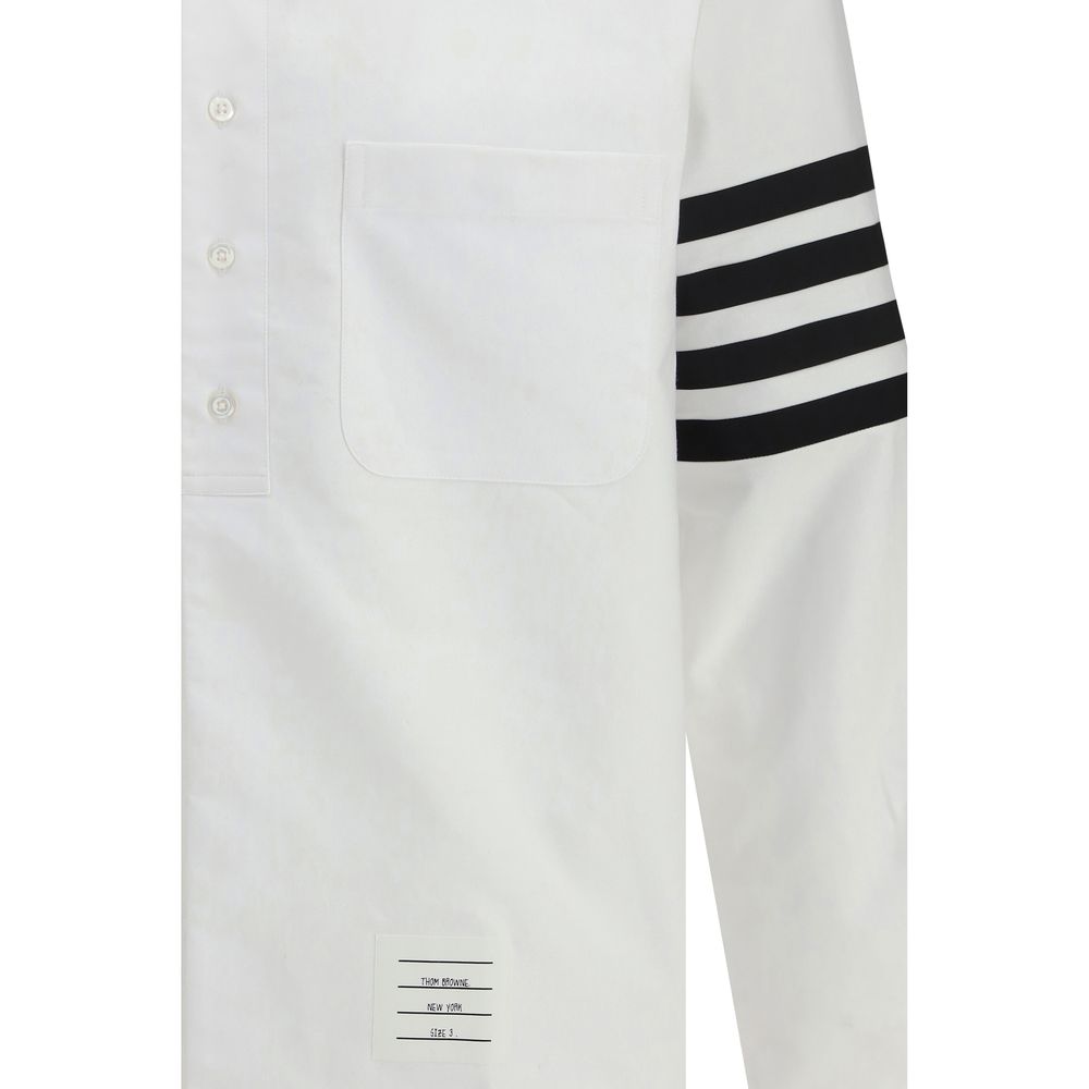 Thom Browne White Cotton Dress Shirt | Regal Royce