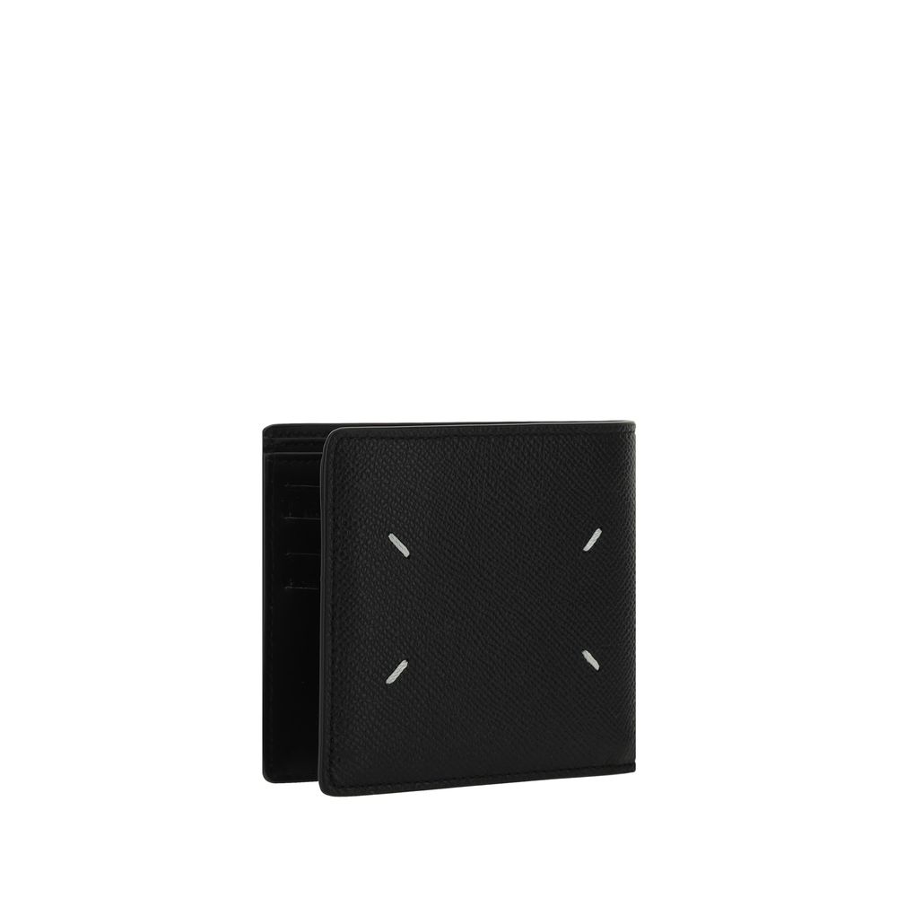 Margiela Black Calf Leather Bos Taurus Wallet | Regal Royce