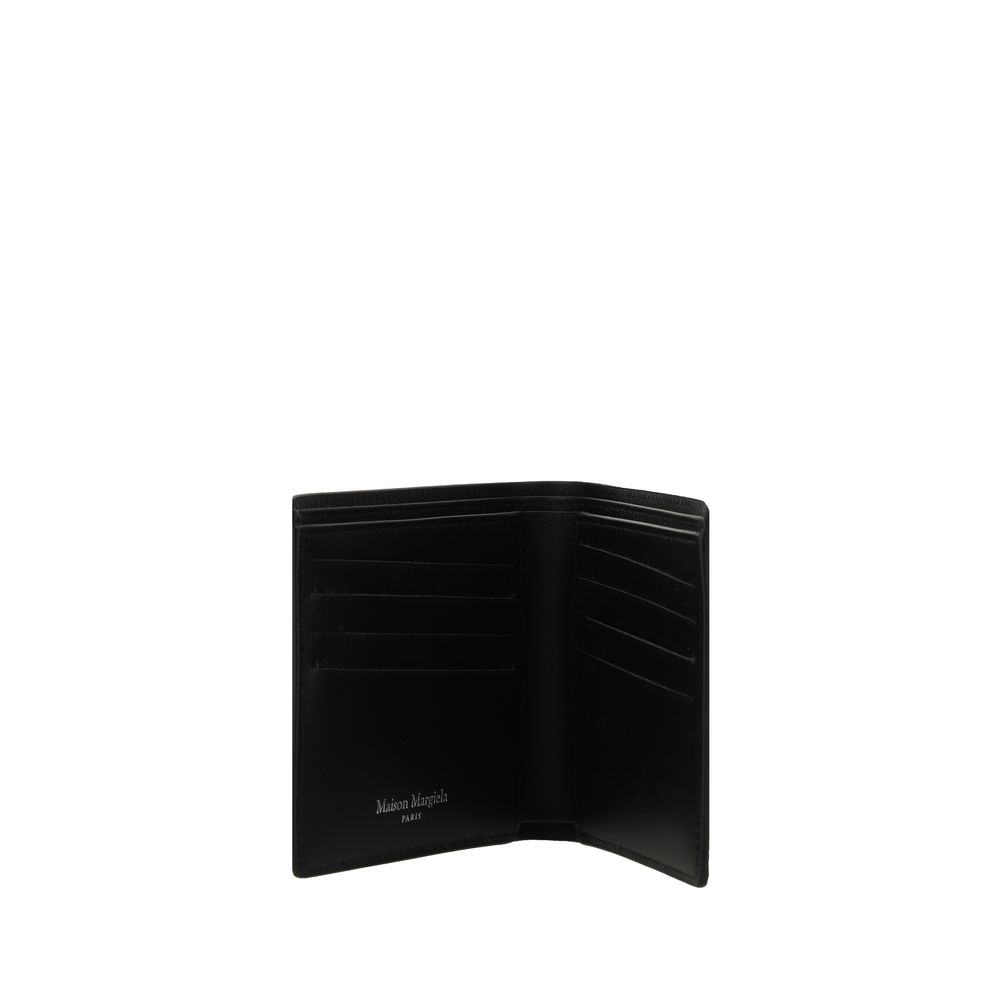 Margiela Black Calf Leather Bos Taurus Wallet | Regal Royce