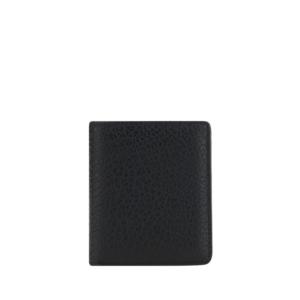 Margiela Black Calf Leather Bos Taurus Wallet | Regal Royce