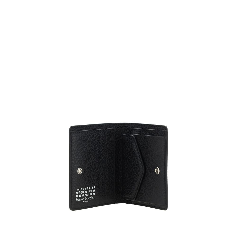 Margiela Black Calf Leather Bos Taurus Wallet