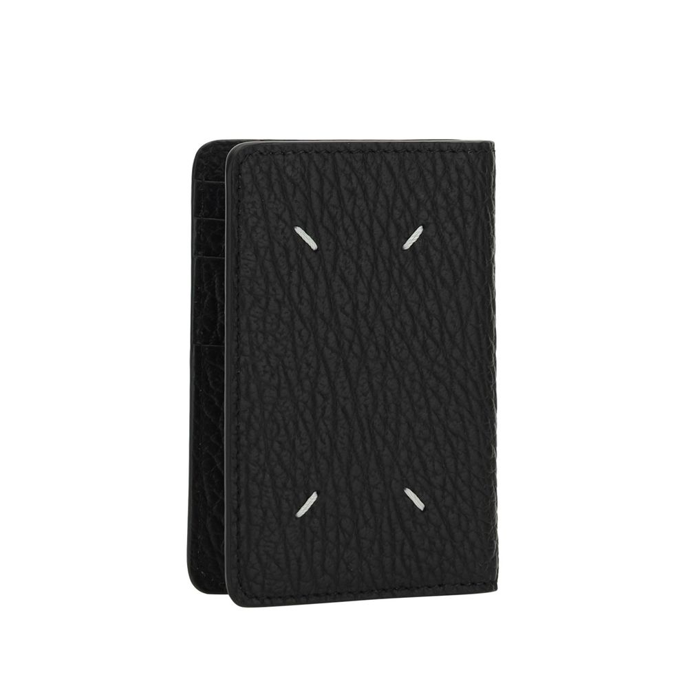 Margiela Black Calf Leather Bos Taurus Wallet | Regal Royce