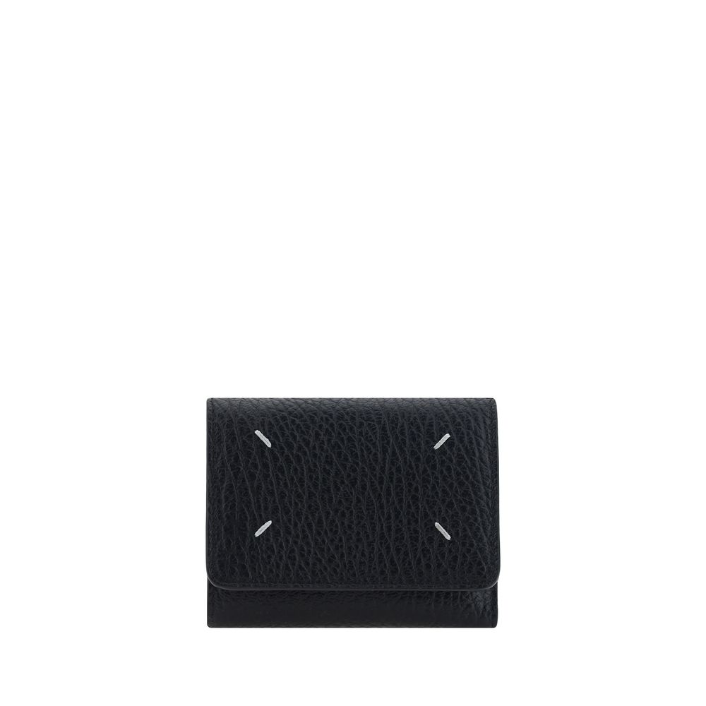 Margiela Black Calf Leather Bos Taurus Wallet | Regal Royce