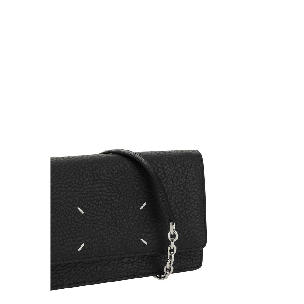 Margiela Black Calf Leather Bos Taurus Wallet | Regal Royce