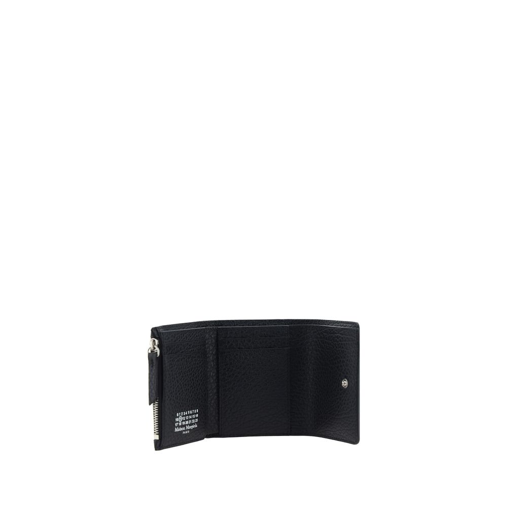 Margiela Black Calf Leather Bos Taurus Wallet | Regal Royce