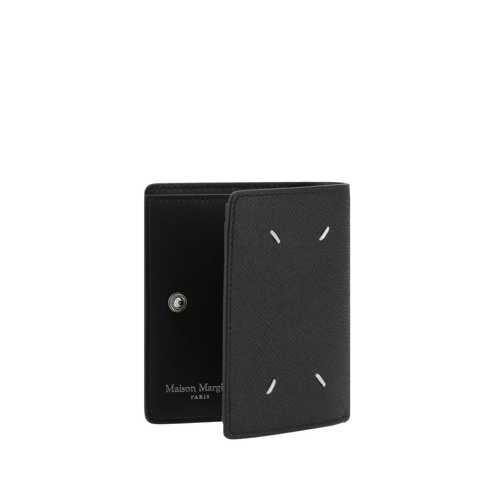 Margiela Black Calf Leather Bos Taurus Wallet | Regal Royce