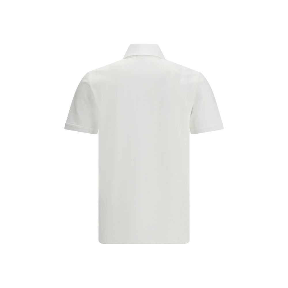 Givenchy White Cotton Polo Shirt | Regal Royce