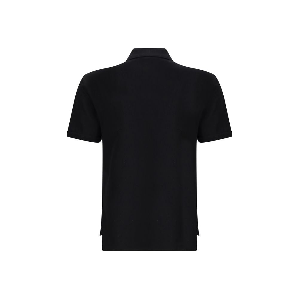 Givenchy Black Cotton Polo Shirt | Regal Royce