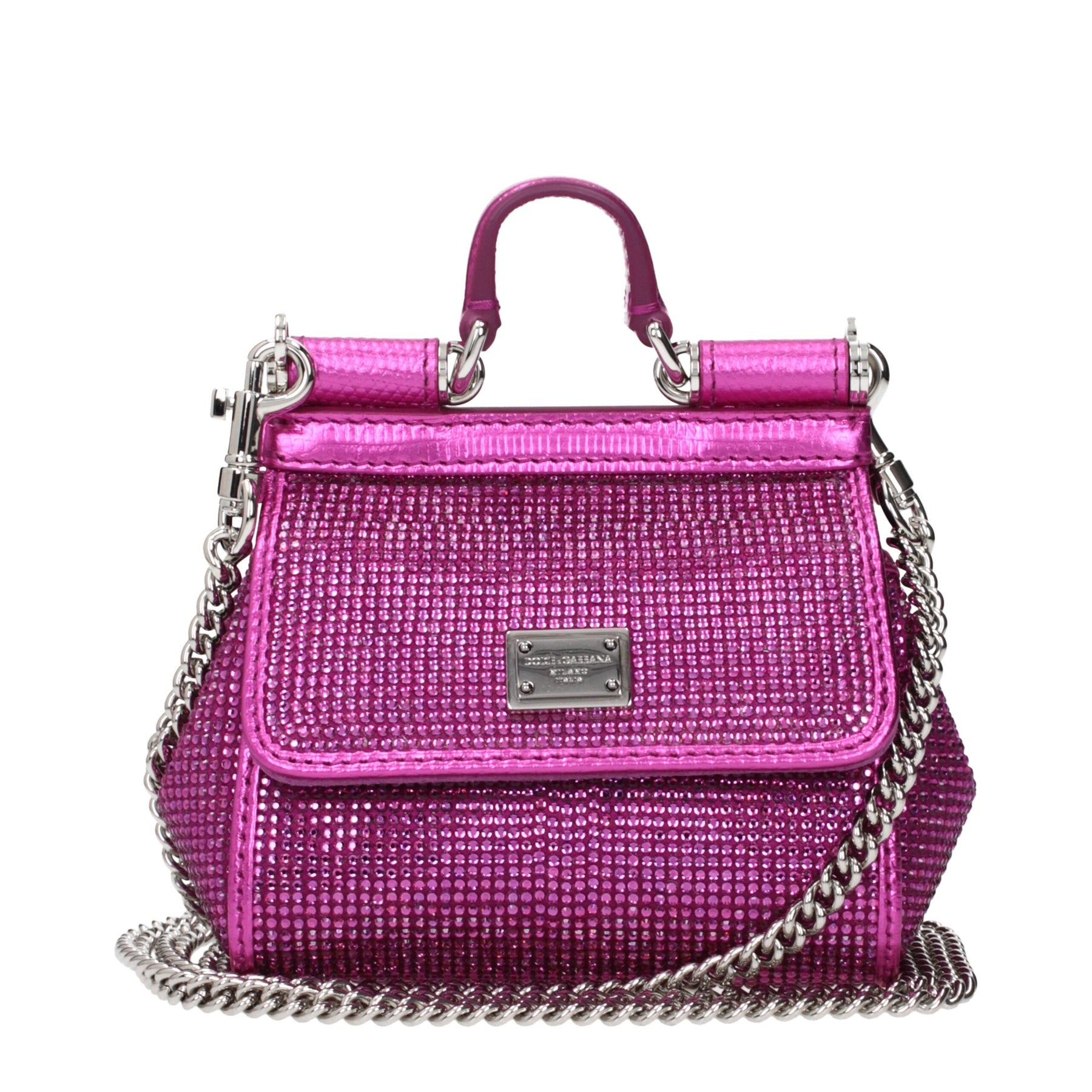Dolce & Gabbana Pink Satin Handbag | Regal Royce