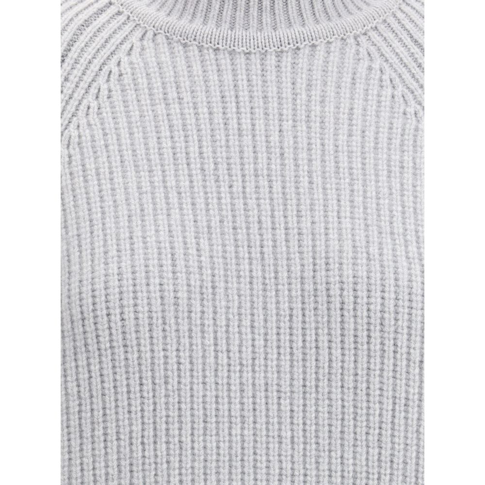 Balmain Gray Wool Sweatshirt | Regal Royce