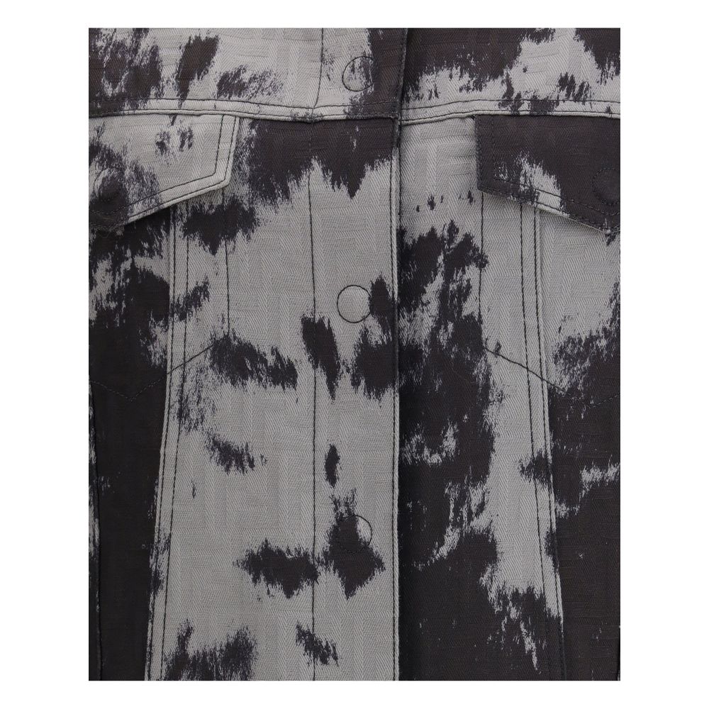 Fendi Black Cotton Denim Jacket | Regal Royce