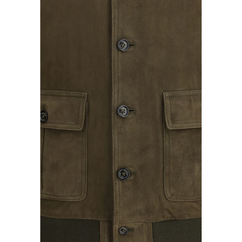 Valstar Brown Calf Leather Bos Taurus Bomber | Regal Royce