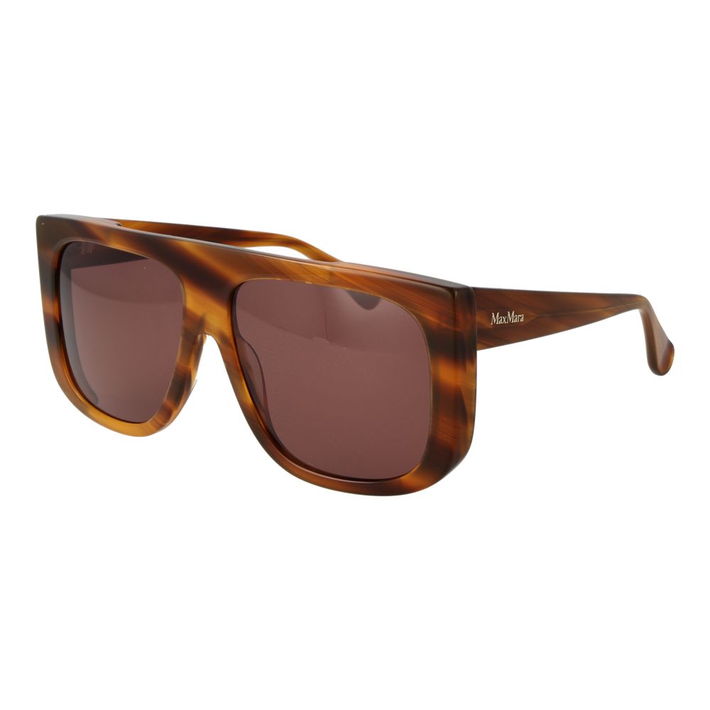 Max Mara Brown Acetate Sunglasses | Regal Royce