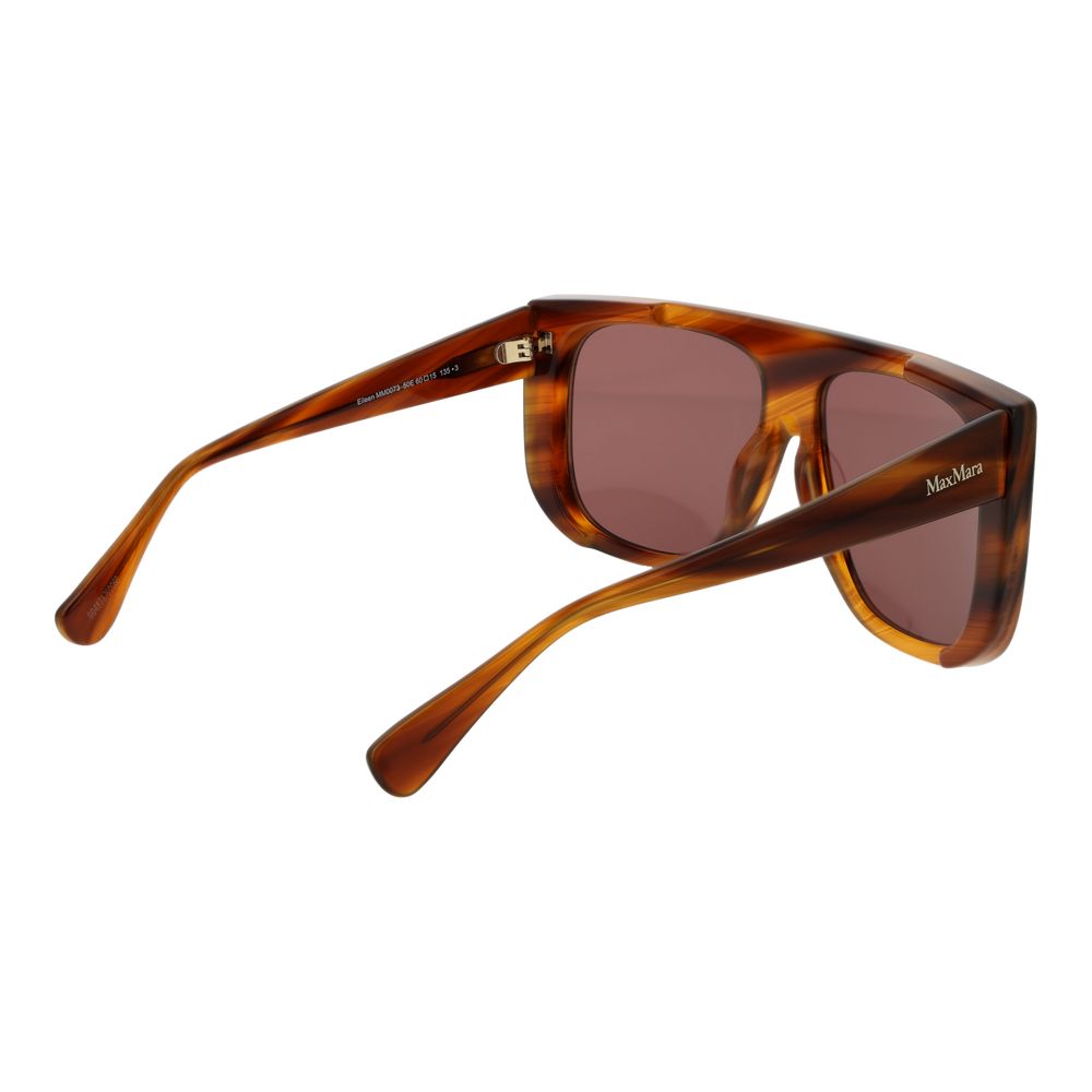 Max Mara Brown Acetate Sunglasses | Regal Royce