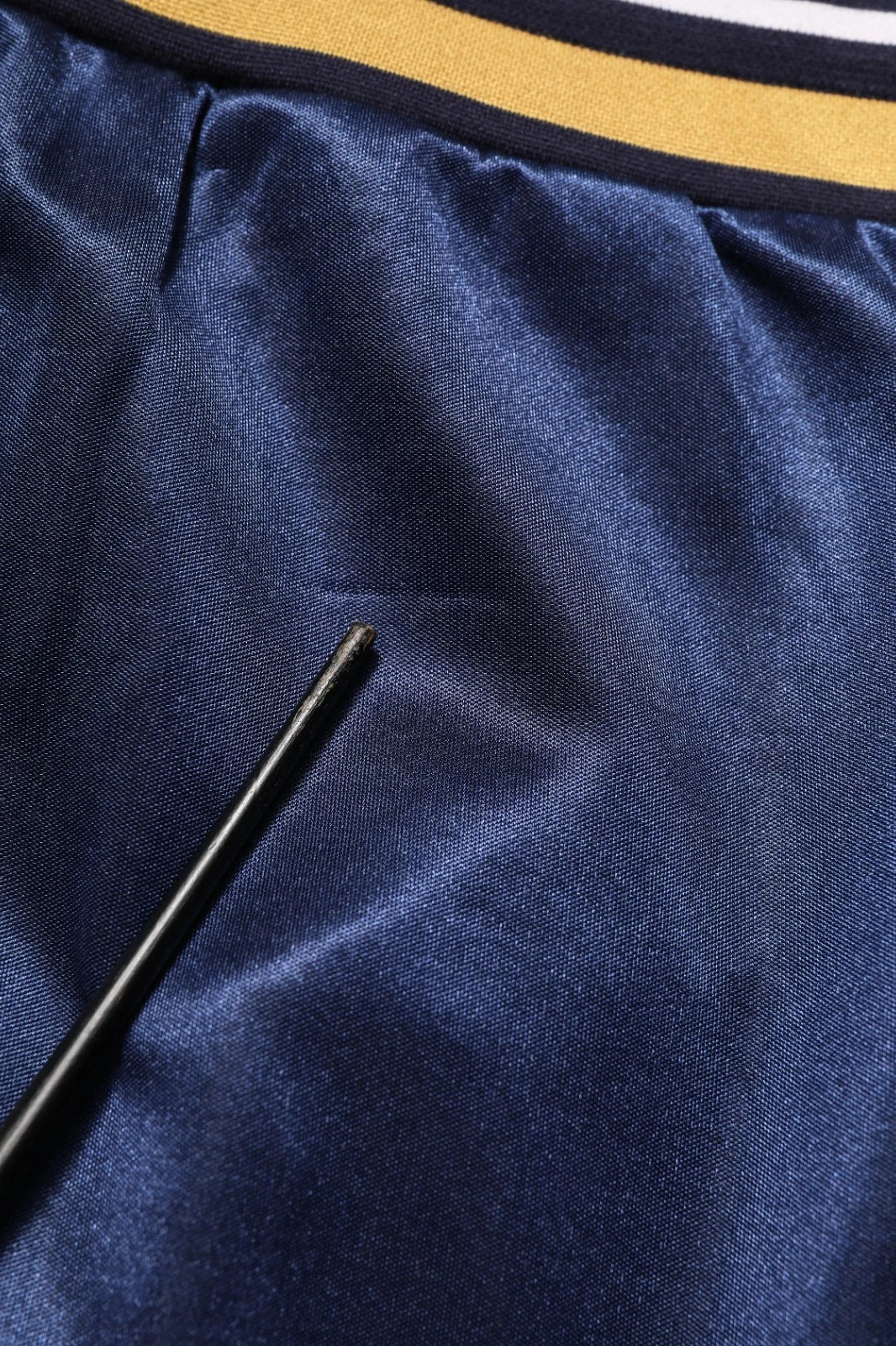 Dolce & Gabbana Blue Nylon Jogger Mid Waist Trouser Pants | Regal Royce