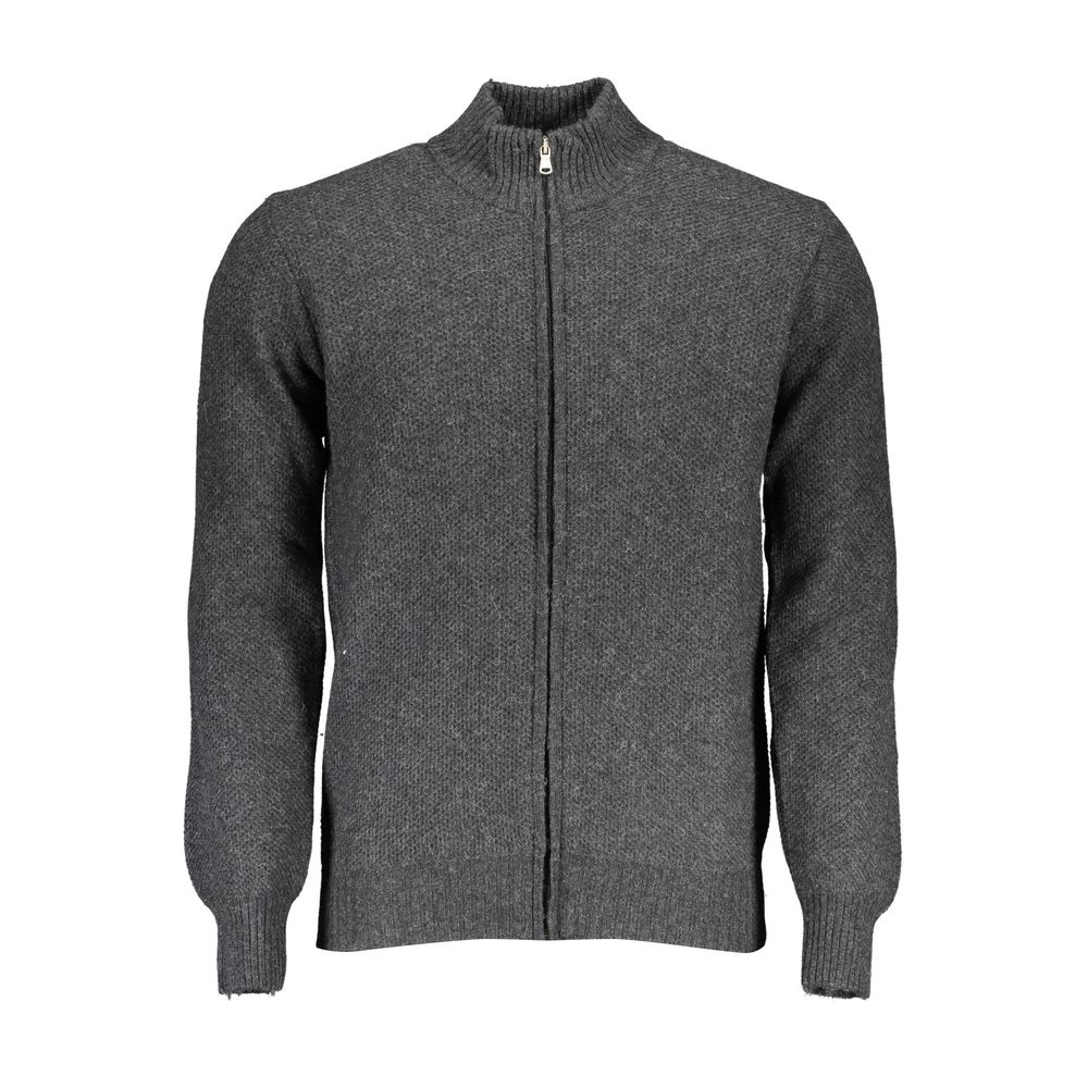North Sails Grigio Wool Men Cardigan | Regal Royce