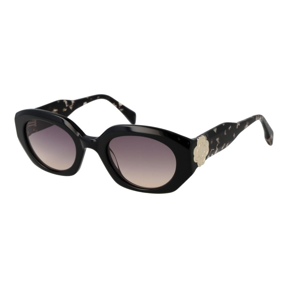Maje Black Acetate Sunglasses | Regal Royce