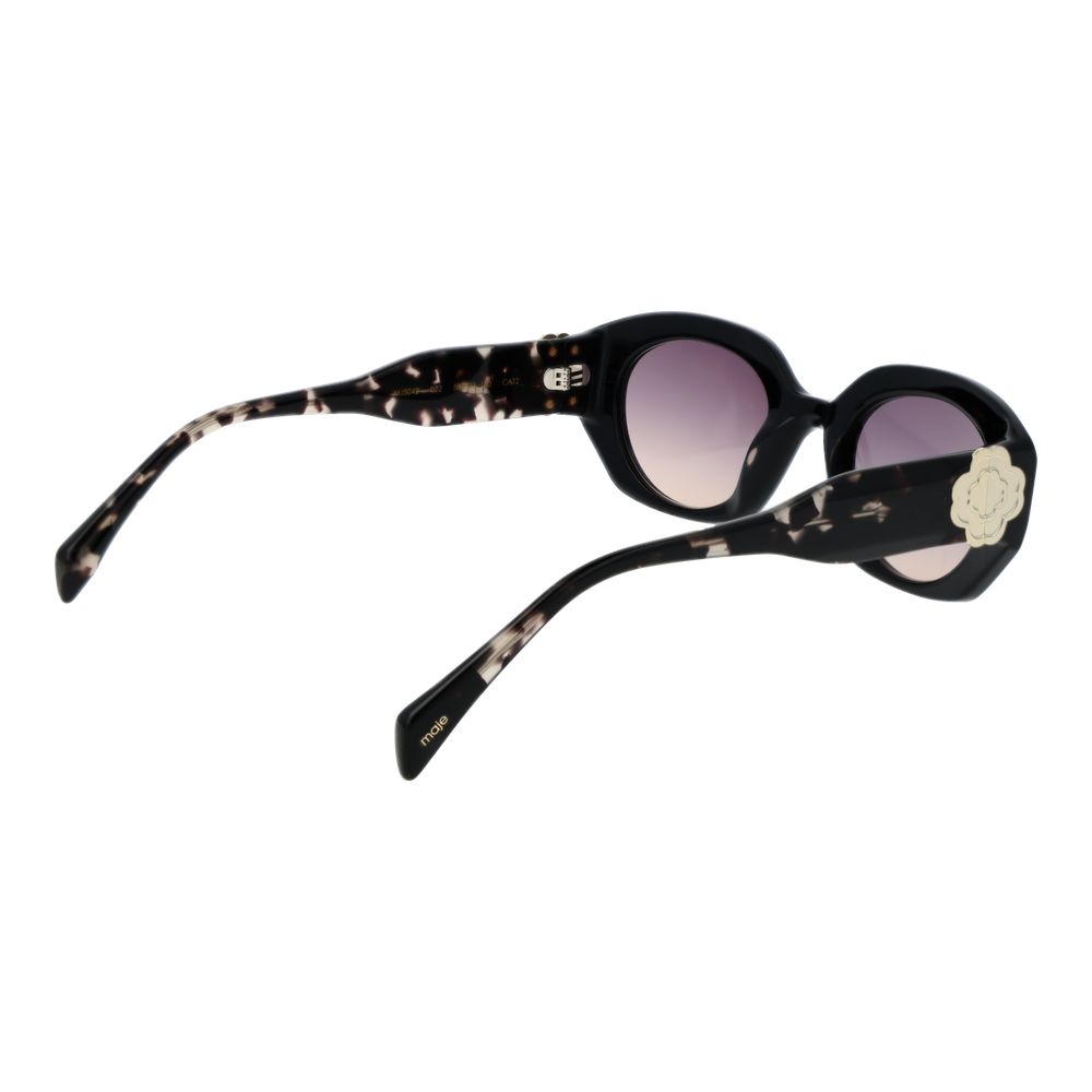 Maje Black Acetate Sunglasses