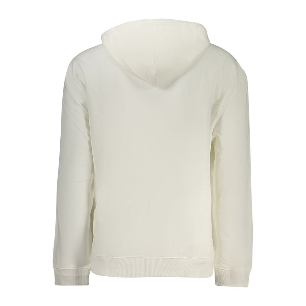 Calvin Klein White Cotton Men Sweatshirt | Regal Royce