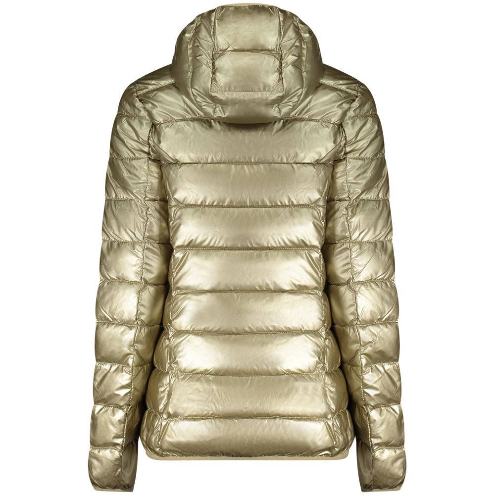 Norway 1963 Gold Polyamide Women's Jacket | Regal Royce