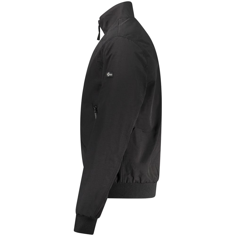 Norway 1963 Black Cotton Men's Jacket | Regal Royce