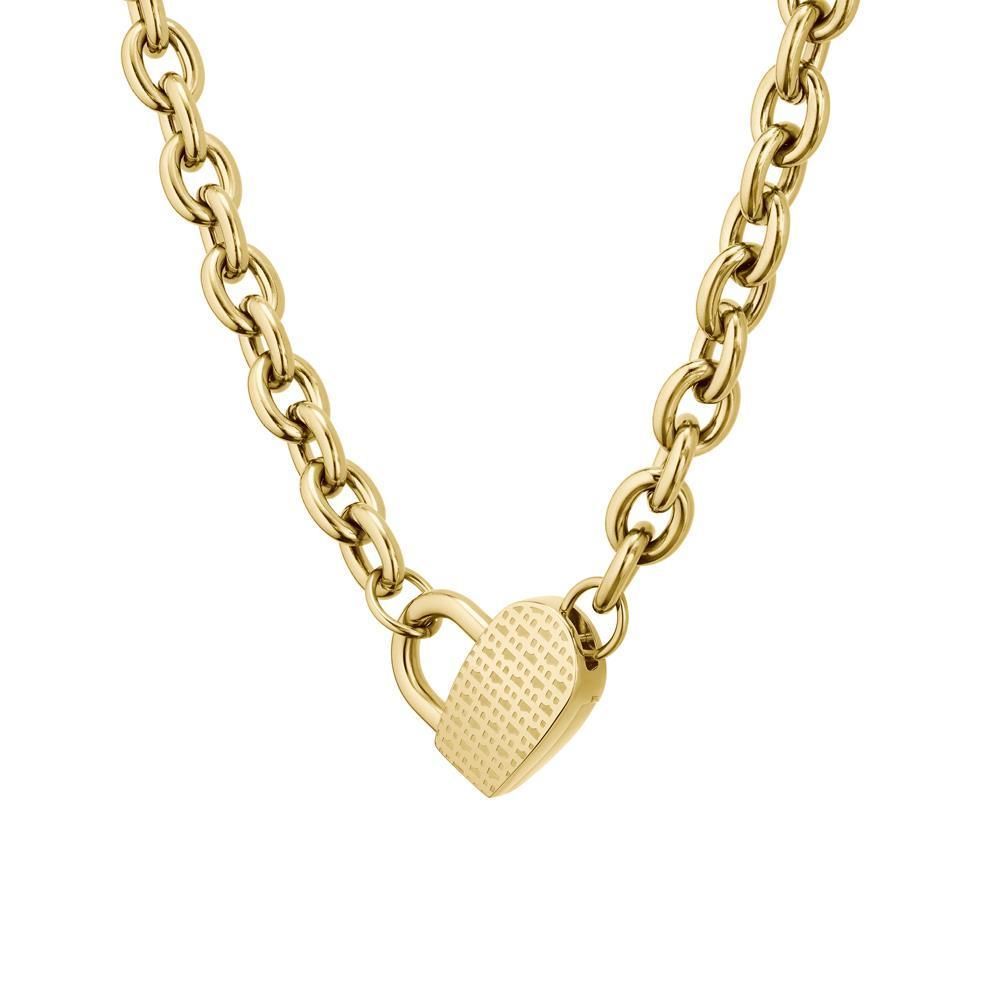 Hugo Boss Gold Stainless Steel Necklace | Regal Royce