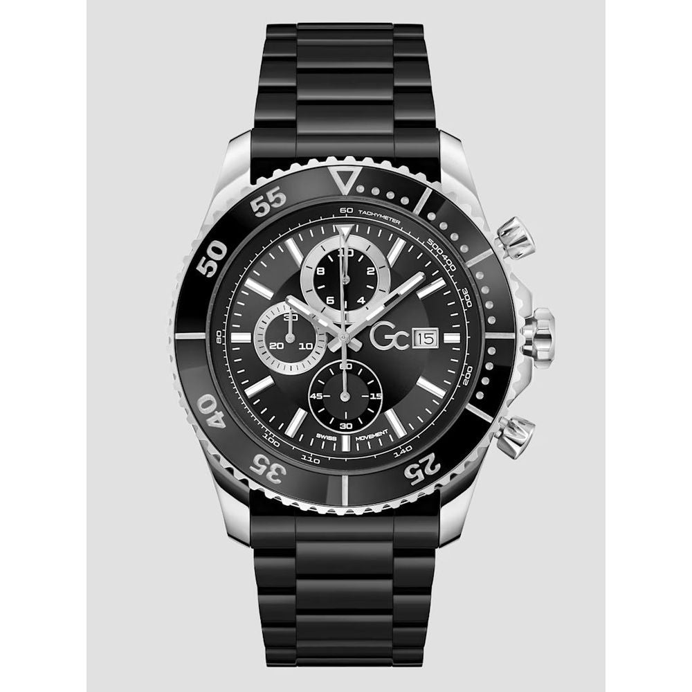 GC Black Ceramic Dress Watch | Regal Royce