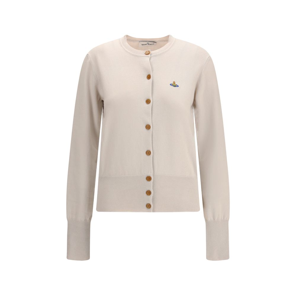 Vivienne Westwood White Cotton Cardigan | Regal Royce