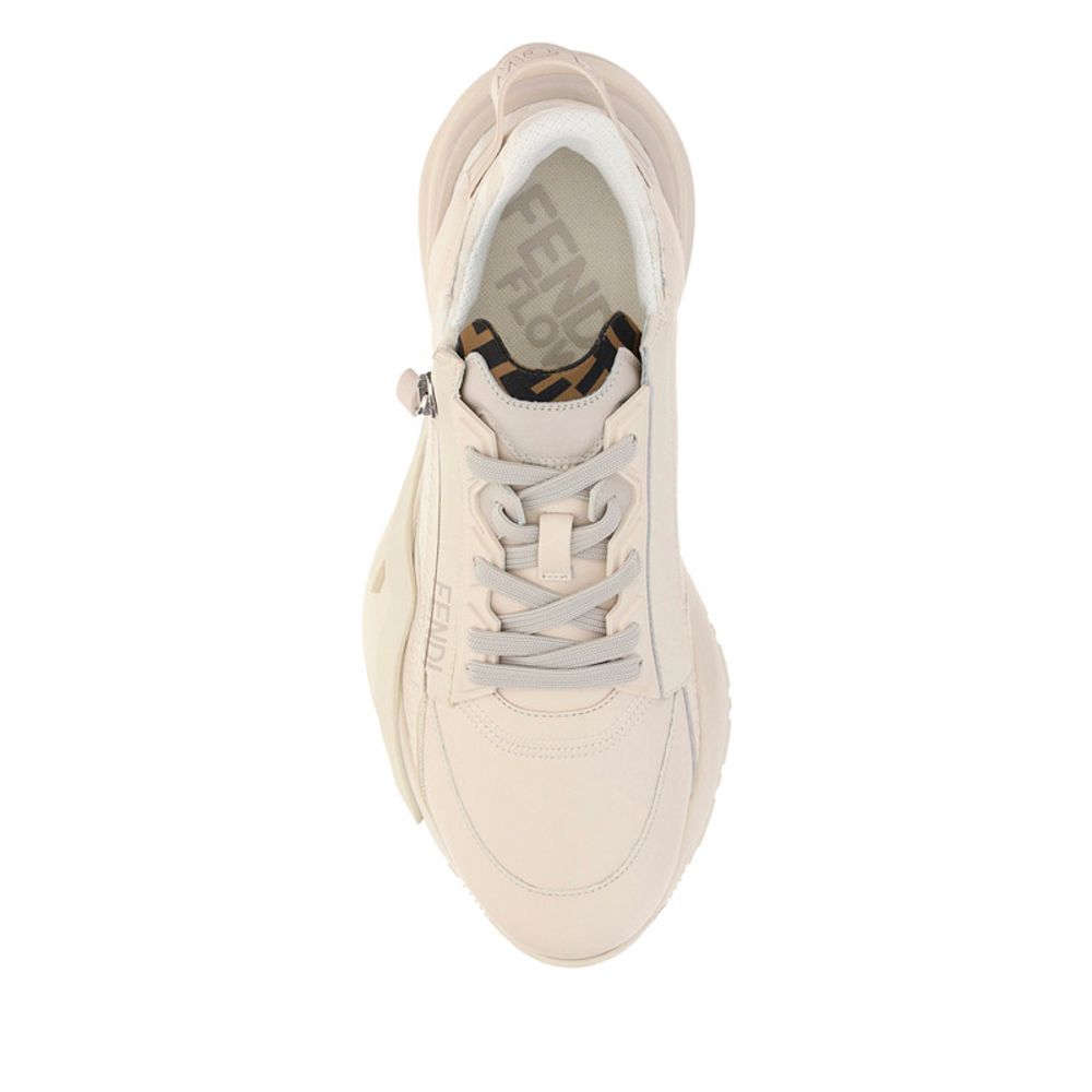 Fendi Cream Rubber Athletic Sneakers | Regal Royce