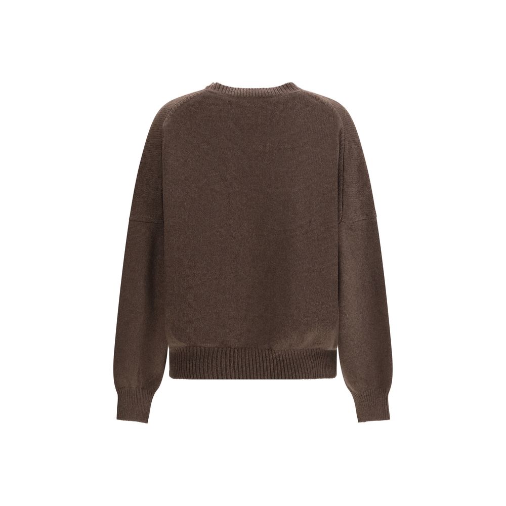 Khaite Brown Cashmere Cashmere Sweater | Regal Royce