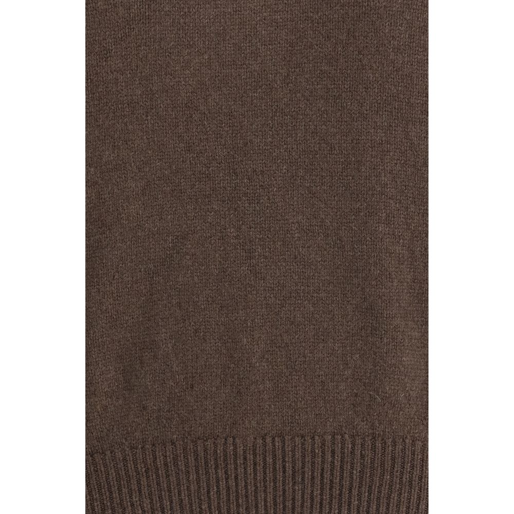 Khaite Brown Cashmere Cashmere Sweater | Regal Royce